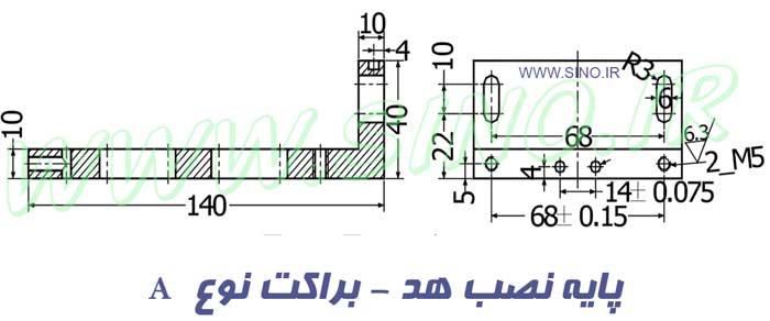 نصب خط کش الکترونیکی