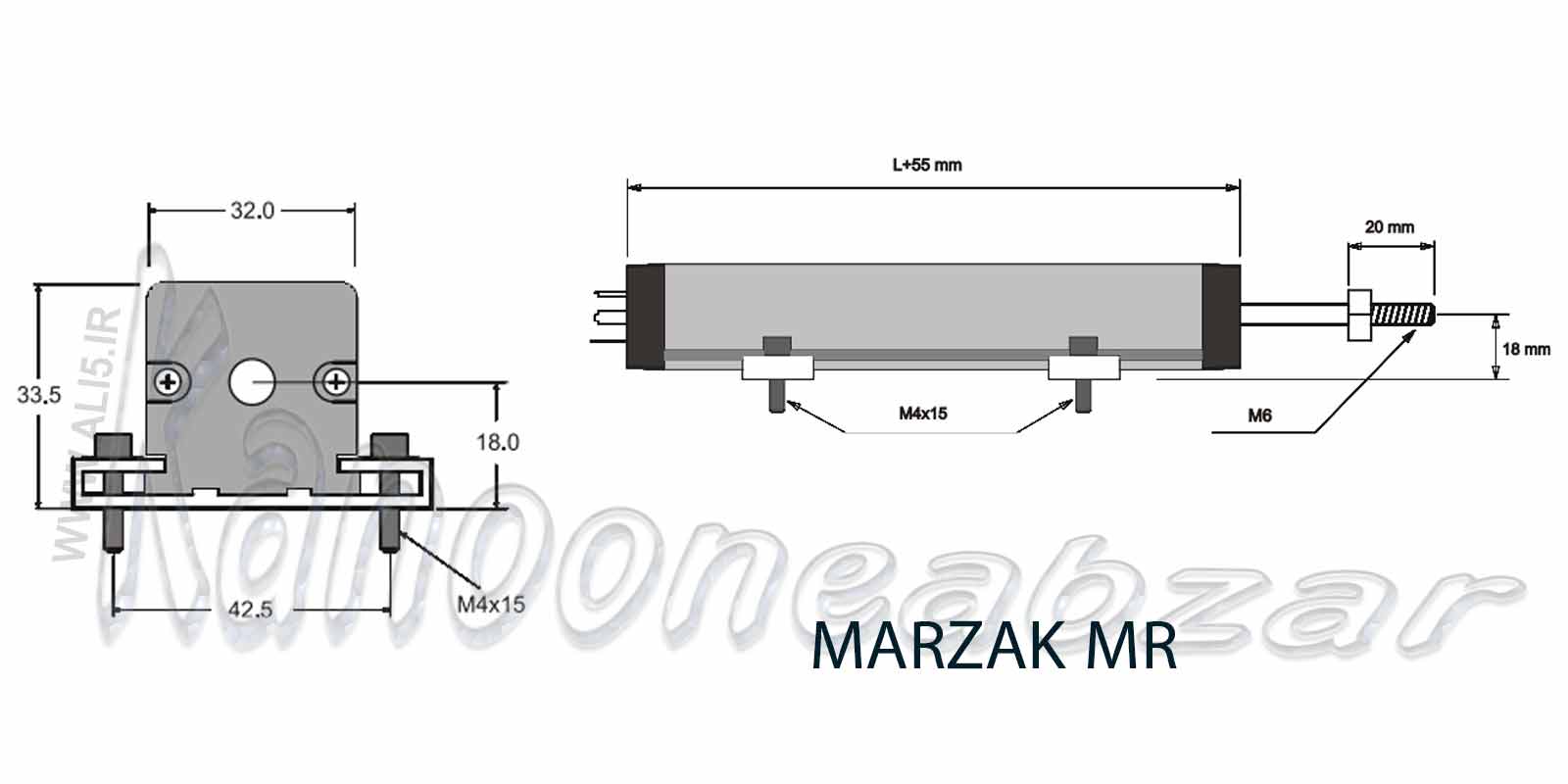  خط کش MARZAK