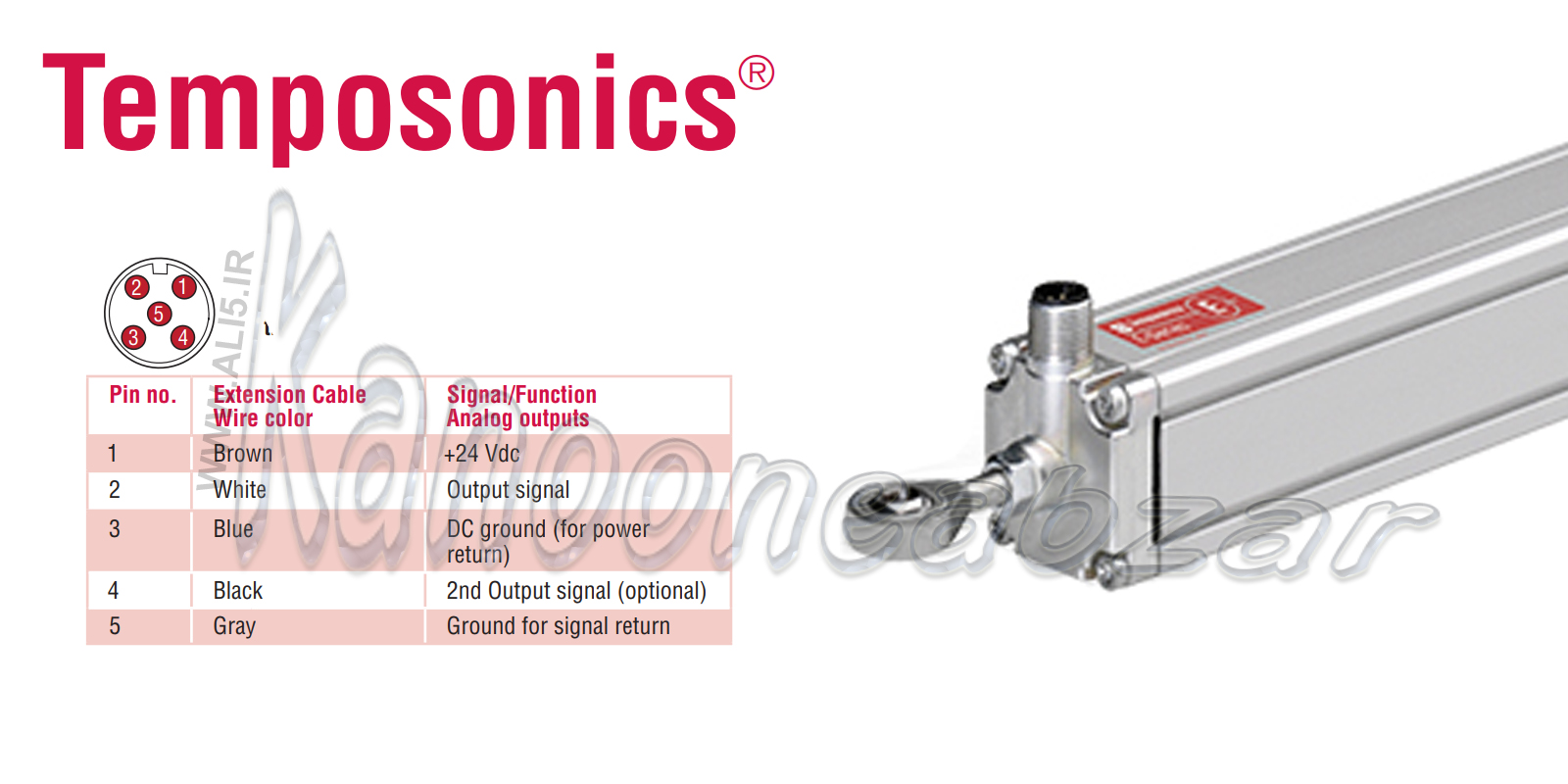 سنسور موقعیت ER TEMPOSONICS