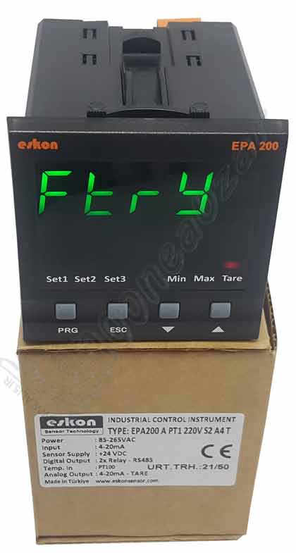 نمایشگر با خروجی rs485 و 4-20mA