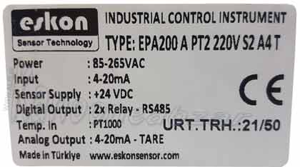  EPA200 A PT2 220V S2 A4 T