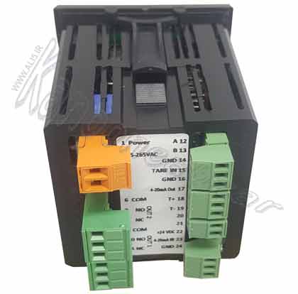  نمایشگر با خروجی rs485 و 4-20mA