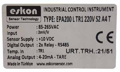 EPA200 L TR1 220V S2 A4 T