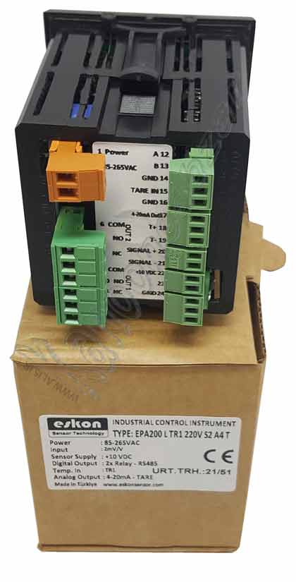 نمایشگر با خروجی rs485 و 4-20mA