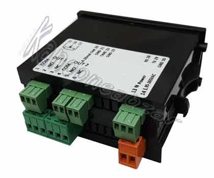 نمایشگر با خروجی rs232 و 4-20mA