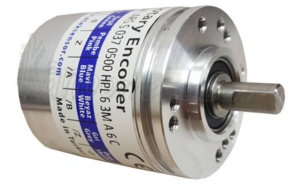  روتاری انکدر 500 پالس شفت 6
