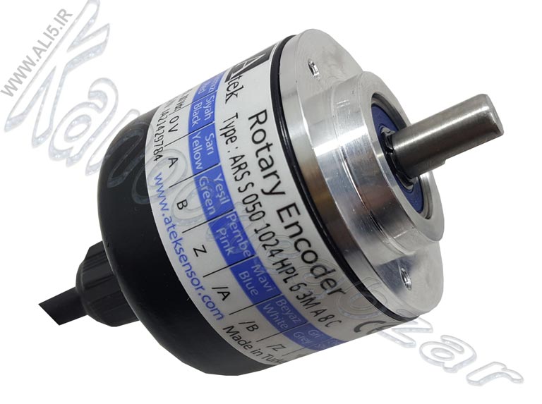 روتاری انکدر 1024 پالس با بدنه 50 میلیمتر