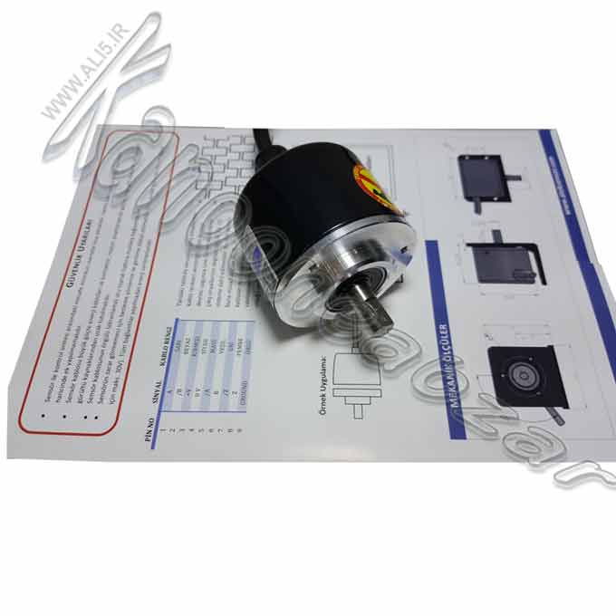 ابعاد انکودر 500پالس
