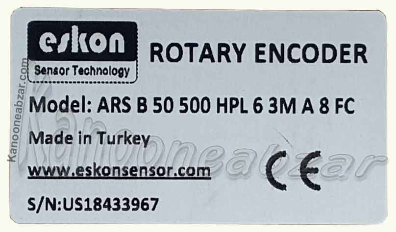 انکودر سوراخ دار 500 پالس اسکن سنسور