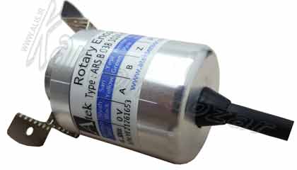 روتاری انکودر 1024پالس نیمه هالو شفت 8 میلیمتر