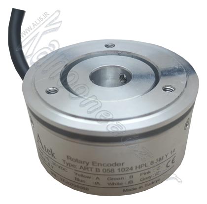 روتاری انکودر 20 هزار دور 1024 پالس 14 میلیمتر
