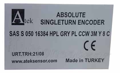 روتاری انکدر 16384 پالس از نوع gry