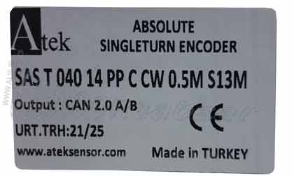  SAS-T-040-14-PP-C-CW-0.5-S13M