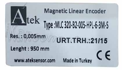 MLC320 B2 05 HPL 6 3M S 950mm