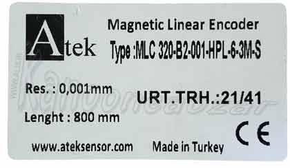  خط کش دیجیتال 800 میلیمتر MLC320