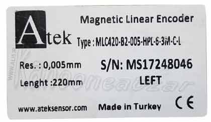MLC420 B2 05 HPL 6 3M C L 220mm