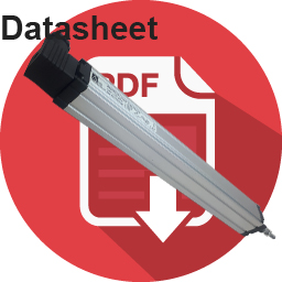 دیتاشیت خط کش پتانسیومتری lvdt