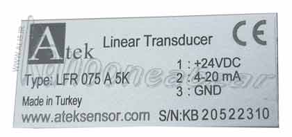 خط کش جریانی lfr 75 a 