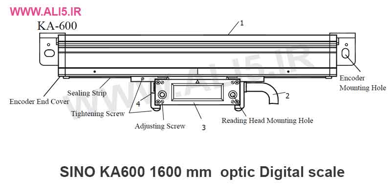 کابل خط کش sino 