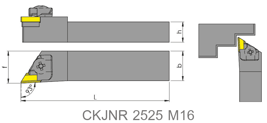 هلدر روتراش تراشکاری CKJNR