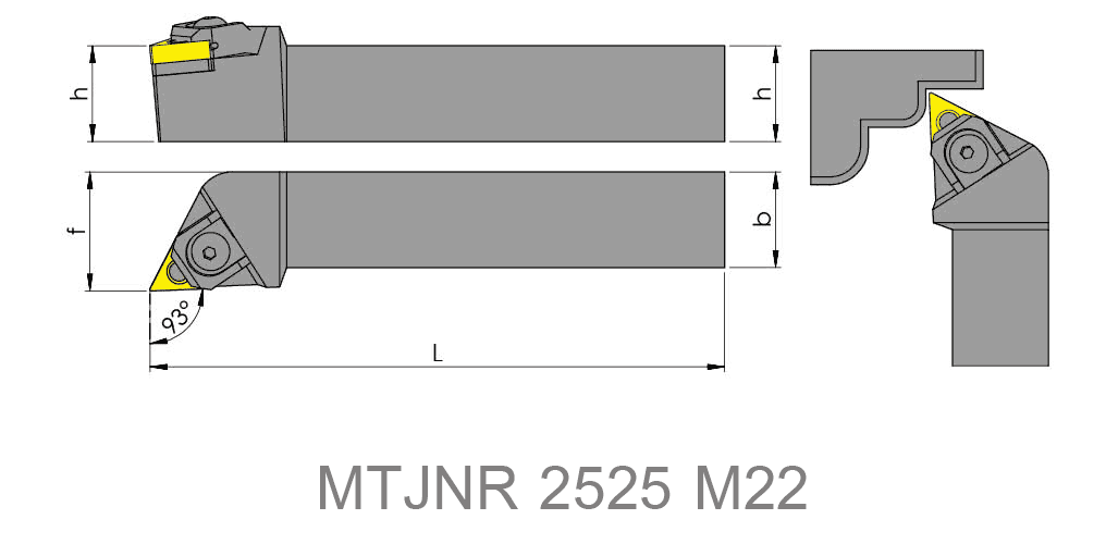رنده  تراشکاری MTJNR
