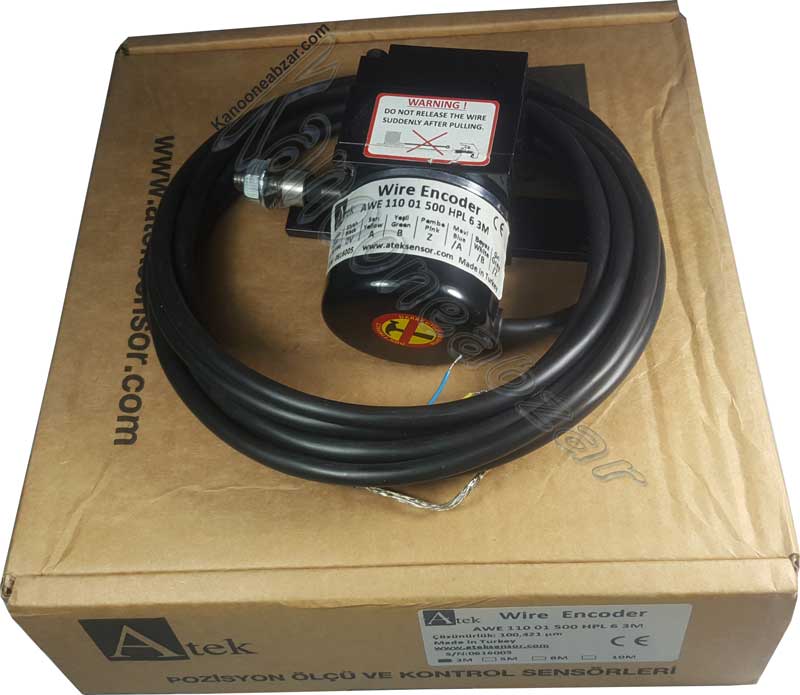 قطعات همراه وایر انکودر AWE110 – 500 mm