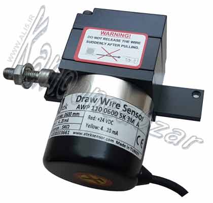وایر انکودر ابسولوت آتک سنسور AWP110 600 MM