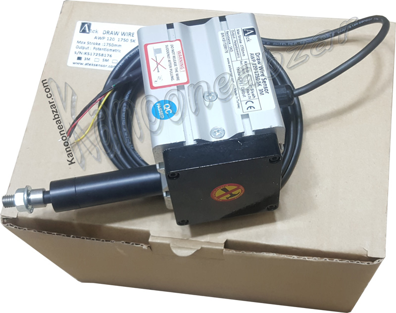 قطعات همراه وایر انکودر AWP120 – 1750 mm