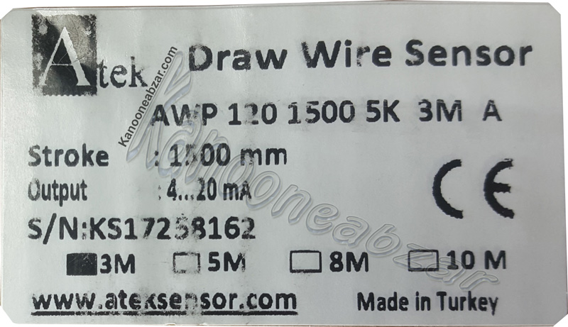  ایپلی سنسور آنالوگ AWP120 – 1500 mm