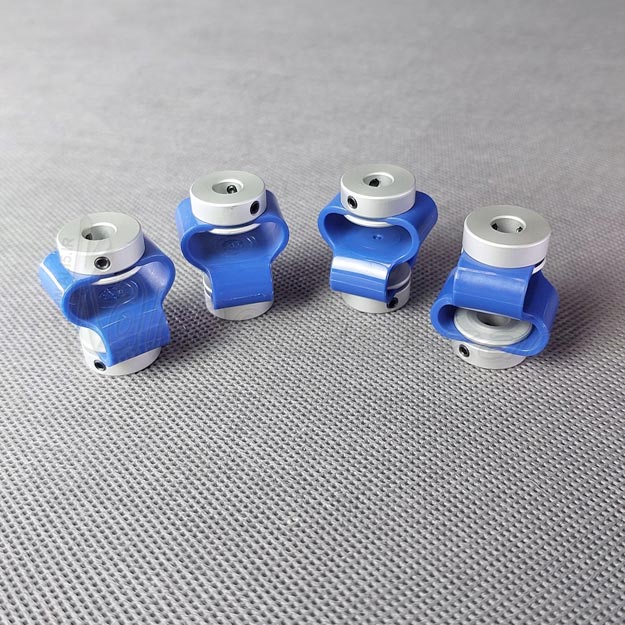 کوپلینگ انعطاف پذیر پروانه ای 6 به 6 به طول 30 و قطر 25