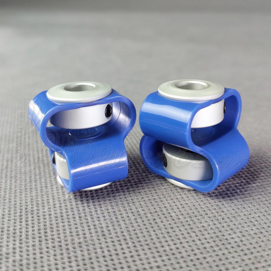 کوپلینگ دو حلقه پروانه ای 8 به 8