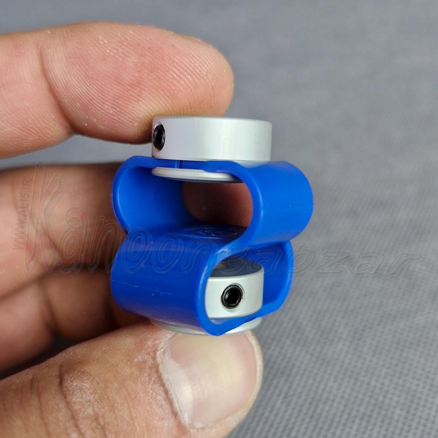 کوپلینگ انعطاف پذیر پروانه ای 6.35 به 6 به طول 32 و قطر 30