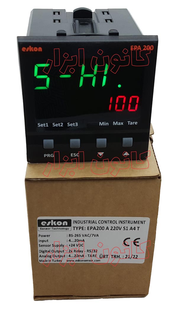 نمایشگر صنعتی EPA200 برند اسکن سنسور Eskonsensor