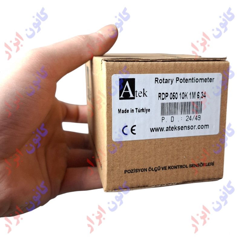 کاربرد پتانسیومتر چرخشی RDP در ماشین‌آلات صنعتی، سیستم‌های اتوماسیون و کنترل موقعیت زاویه‌ای دقیق