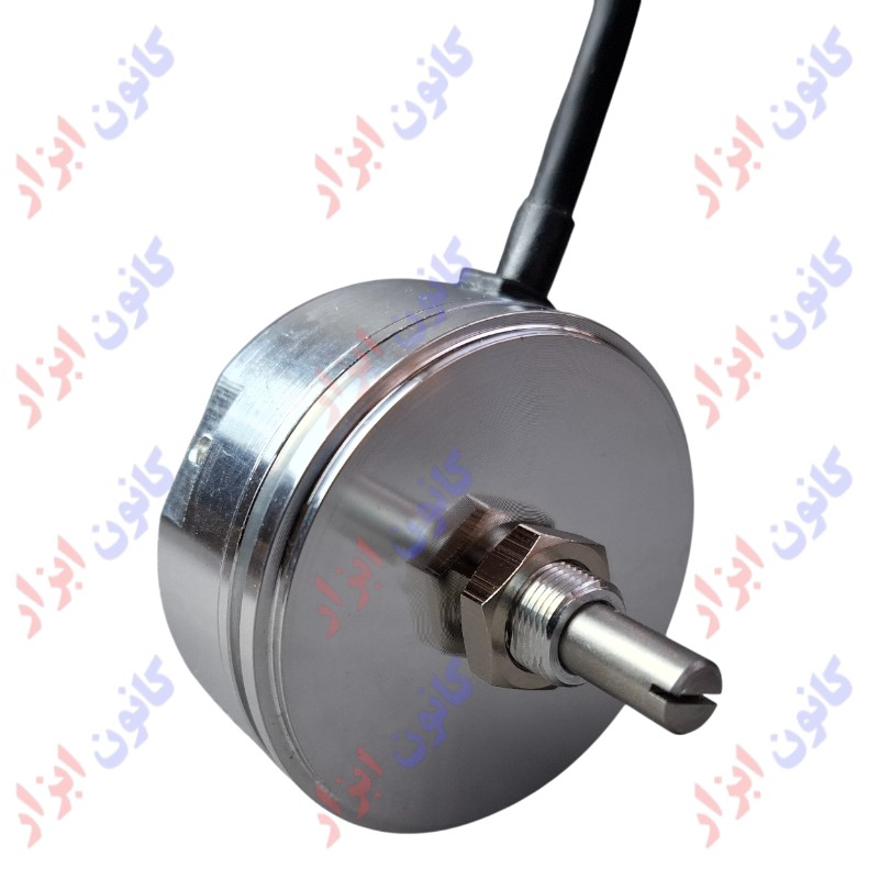 ابعاد مکانیکی و نقشه فنی سنسور زاویه RDP با زاویه مکانیکی 325 درجه و گشتاور 0.5 نیوتن سانتی‌متر