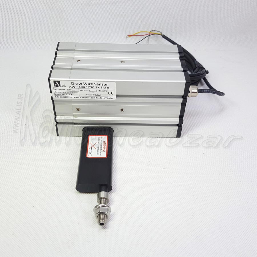  وایر انکودر 1250 میلیمتر کابل از بغل